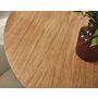 Voir la diapositive 3 : LISA DESIGN Pampa - table à manger ronde extensible - effet bois et noir - 4 à 8 personnes
