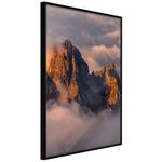 Paris Prix Affiche Murale Encadrée  To Reach the Clouds. Coloris disponibles : Jaune, Noir