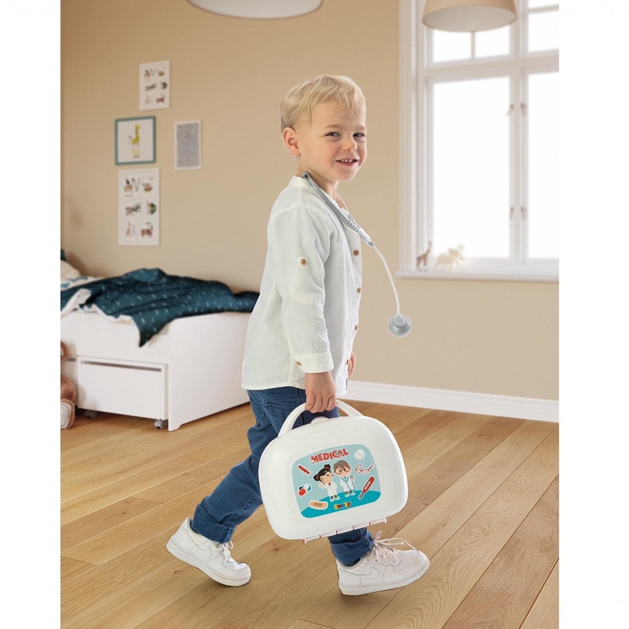 Voir la diapositive 3 : SMOBY Valise de docteur et ses accessoires