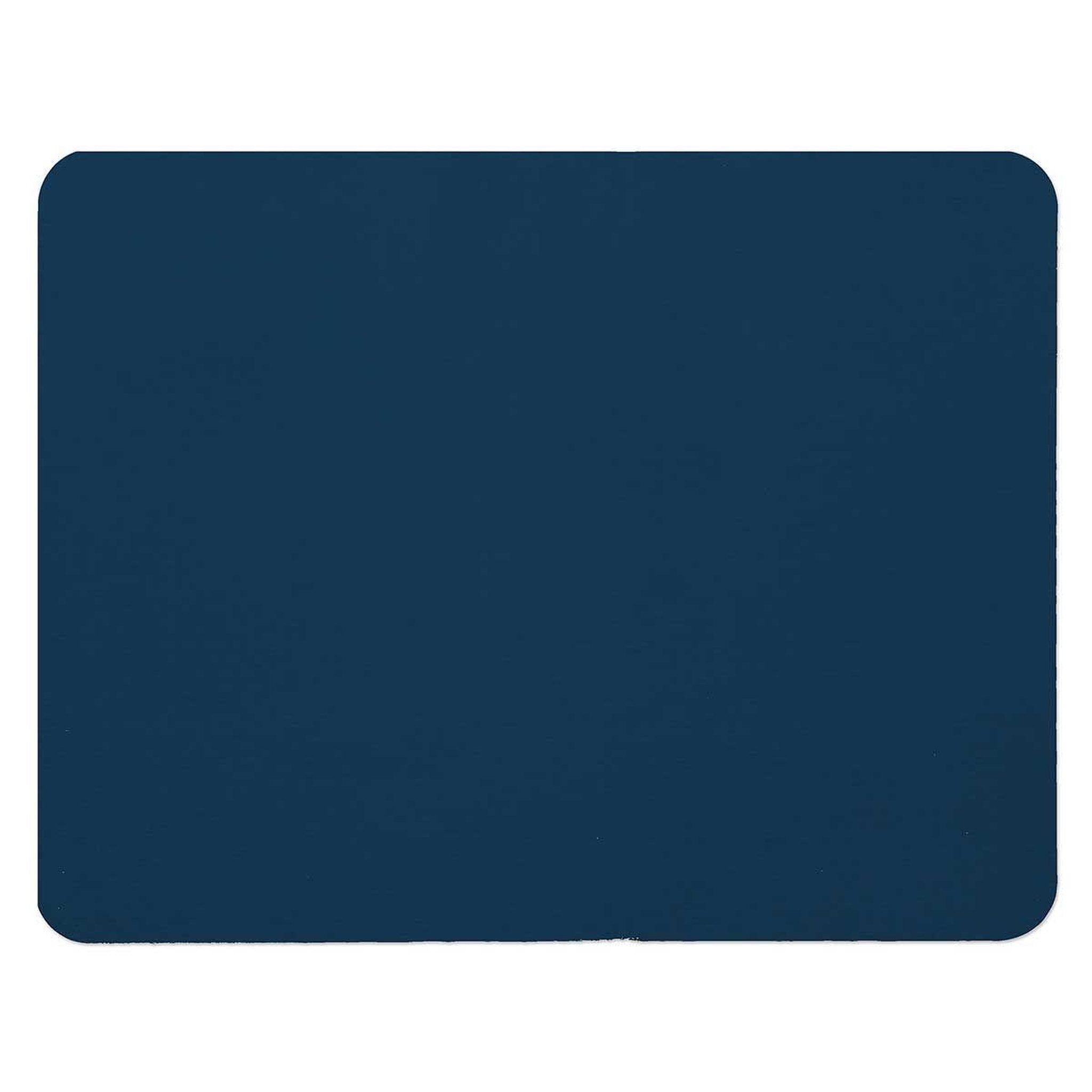 Douceur d'Intérieur Tapis de bain uni  diatonella  35x45cm bleu marine