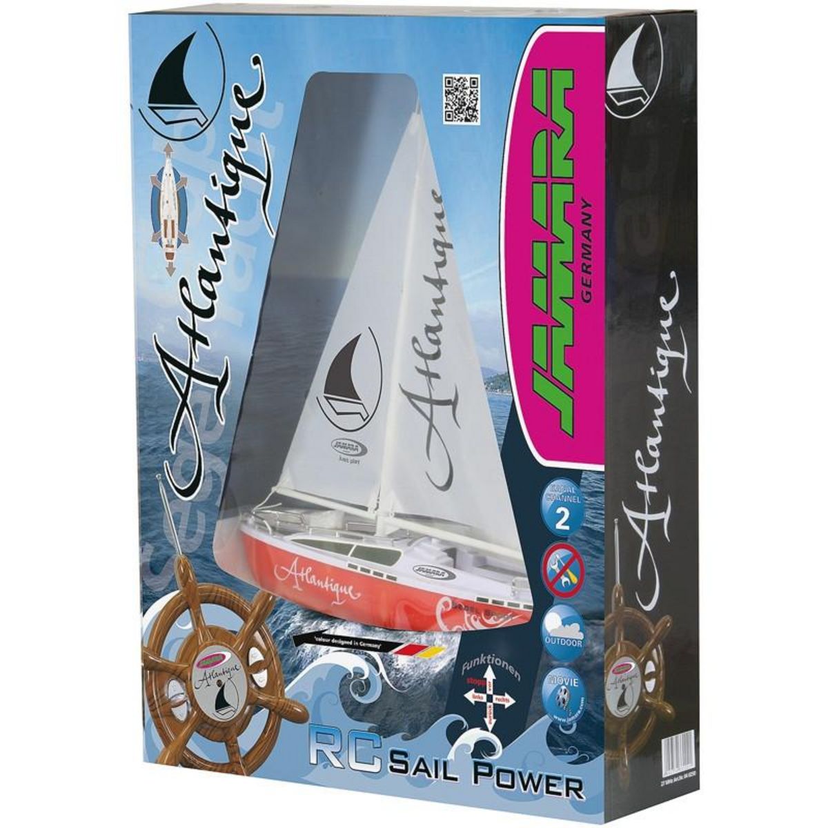 Jamara BATEAU RC VOILE ATLANTIQUE JAMARA JAA040250