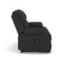 Voir la diapositive 5 : BEST MOBILIER Armand - canapé 3 places relax électrique en simili