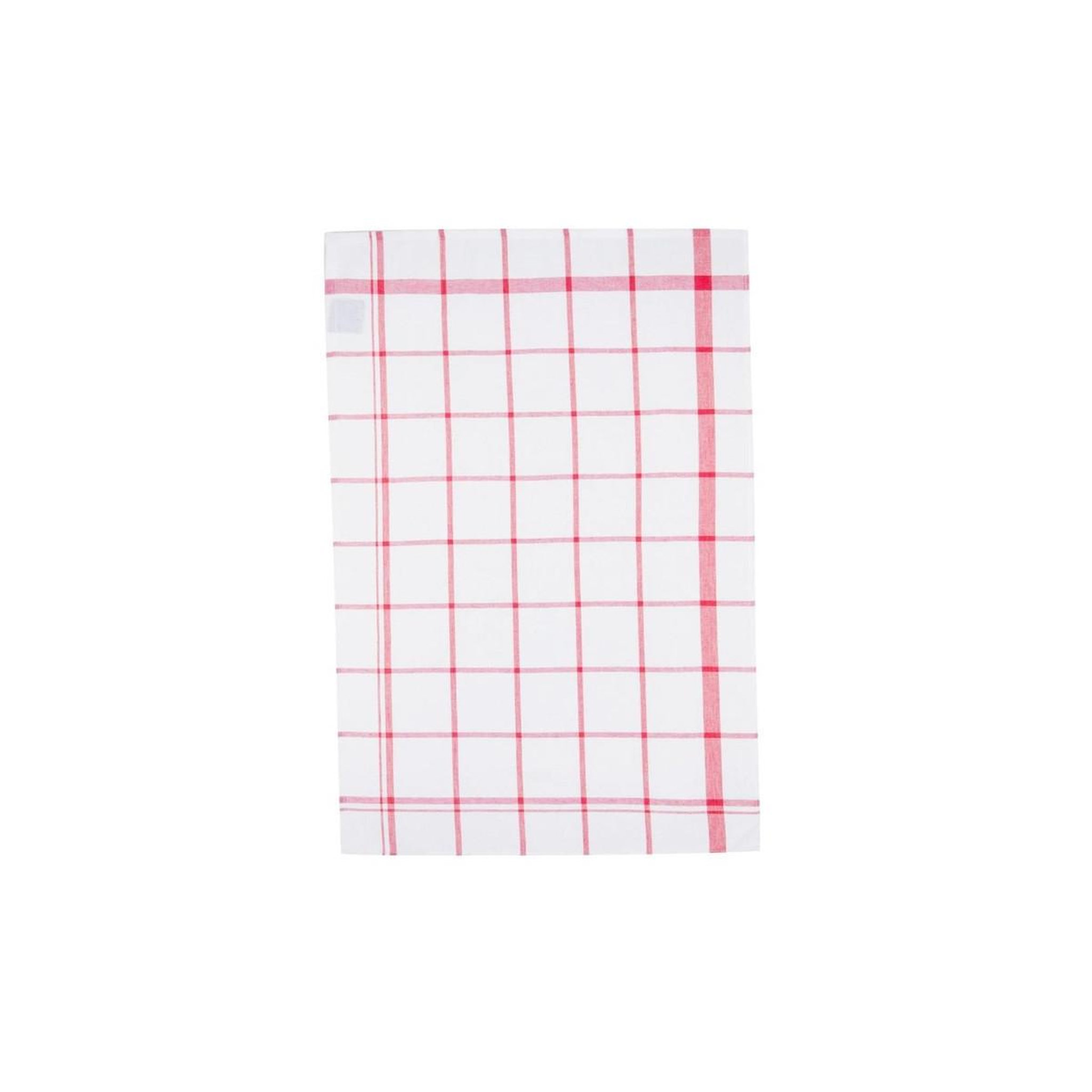Voir la diapositive 3 : ATMOSPHERA Lot de 2 torchons de cuisine  traditionnel  70cm rouge