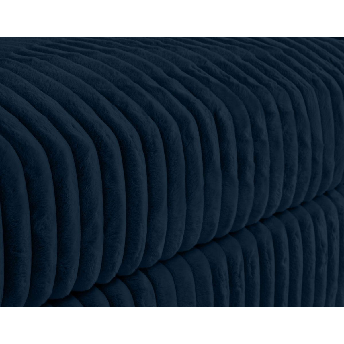 LISA DESIGN Jasper - canapé modulable 3 places - en fausse fourrure côtelée