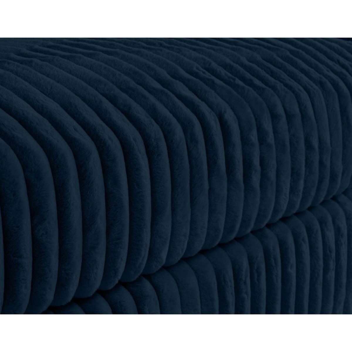 LISA DESIGN Jasper - canapé modulable 3 places - en fausse fourrure côtelée