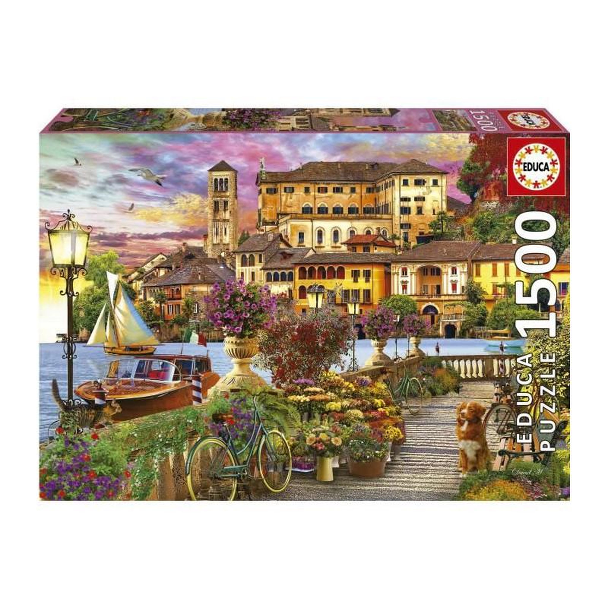 EDUCA PROMENADE ITALIENNE - Puzzle de 1500 pieces