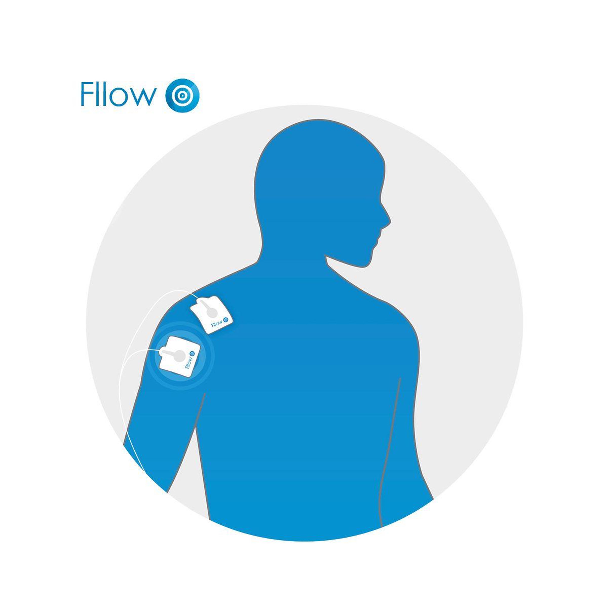 Voir la diapositive 5 : PAINGONE Electrode Fllow TENS