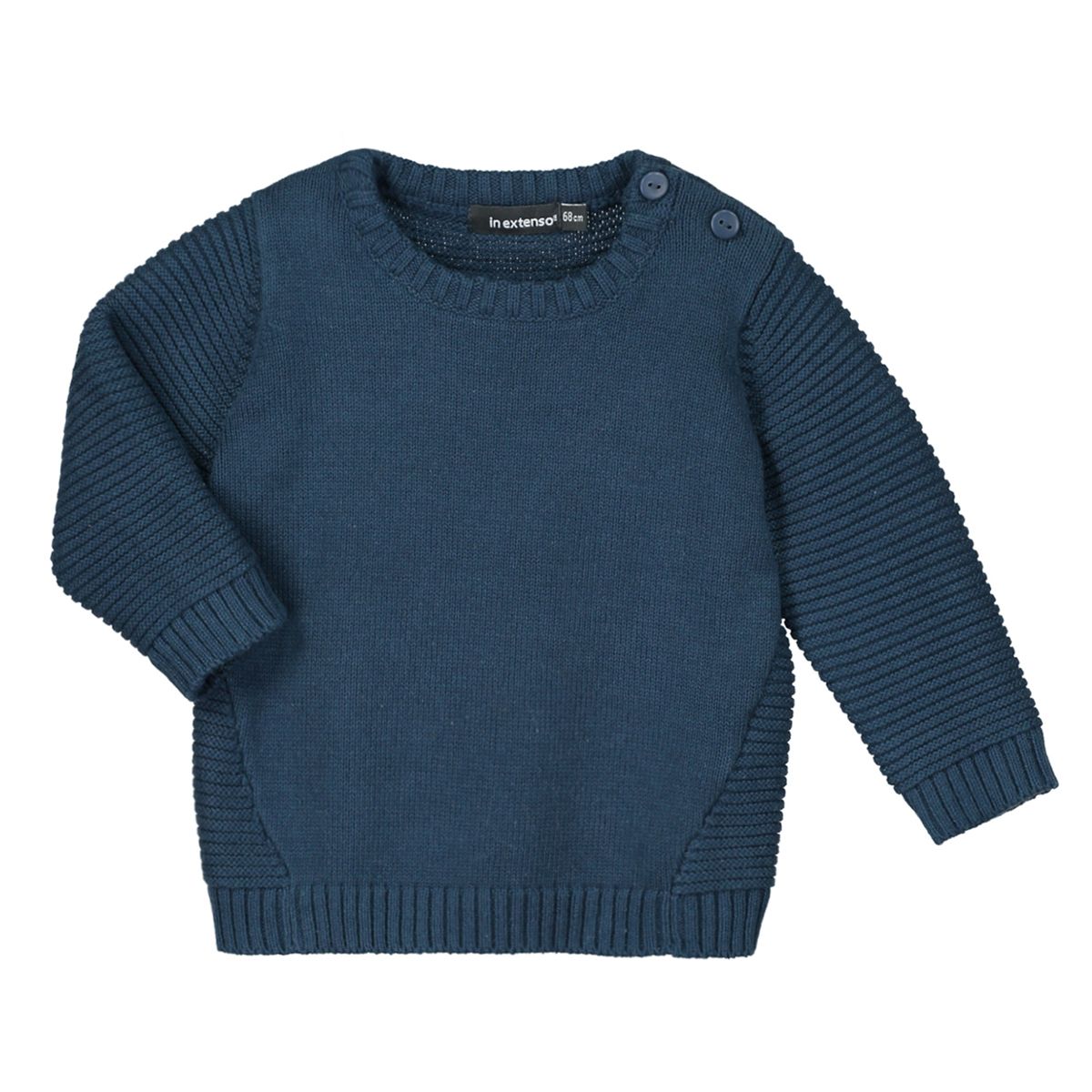 INEXTENSO Pull col rond bébé garçon