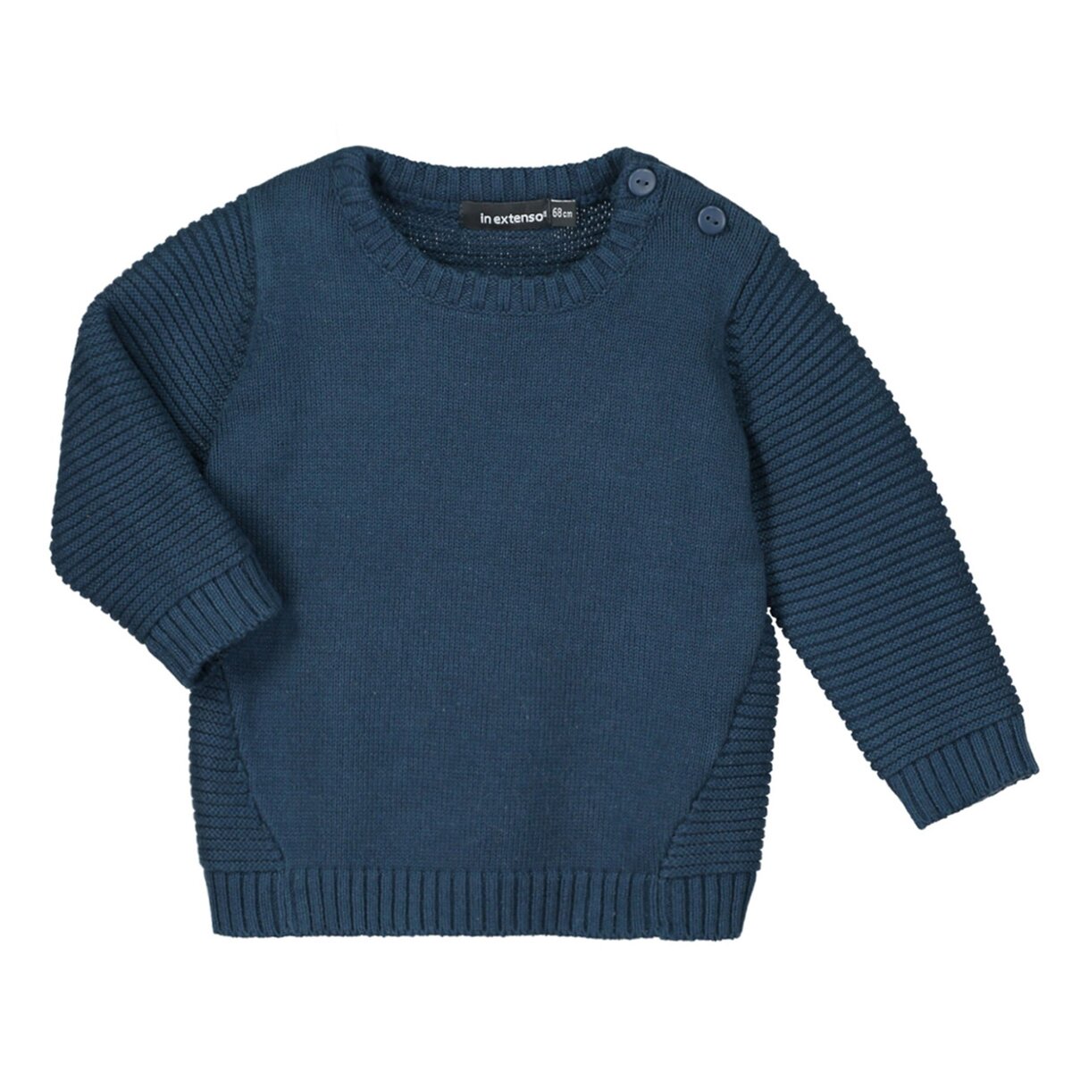 INEXTENSO Pull col rond bébé garçon