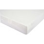 Voir la diapositive 2 : DOMIVA Matelas bébé droit - DOMIVA - Polybambou - Déhoussable, lavable - Blanc