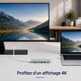 Voir la diapositive 5 : ESSENTIEL B Hub 7 en 1 USB C Vert