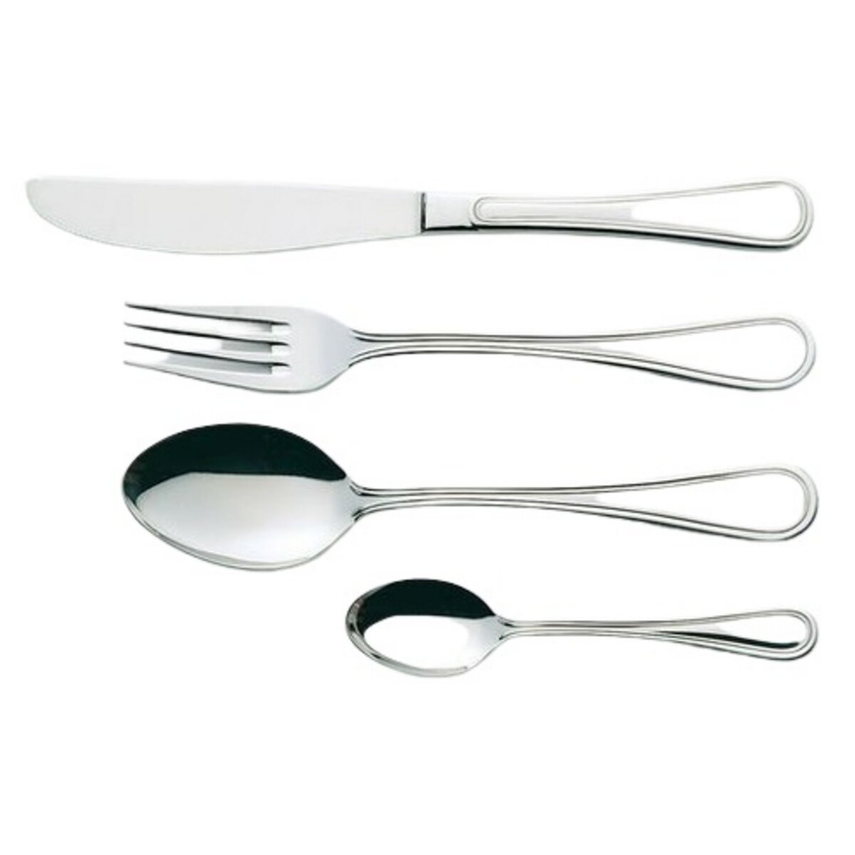 ACTUEL Ménagère 24 pièces inox CELINE