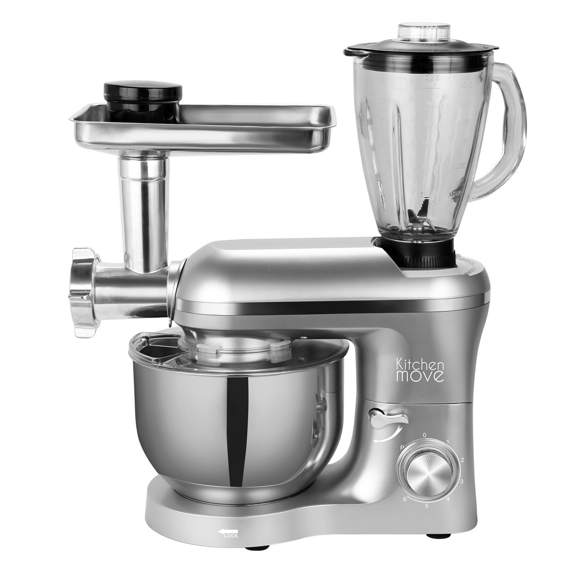 Kitchen move Robot multifonctions 5.5l 1500w gris - bat-1518bm