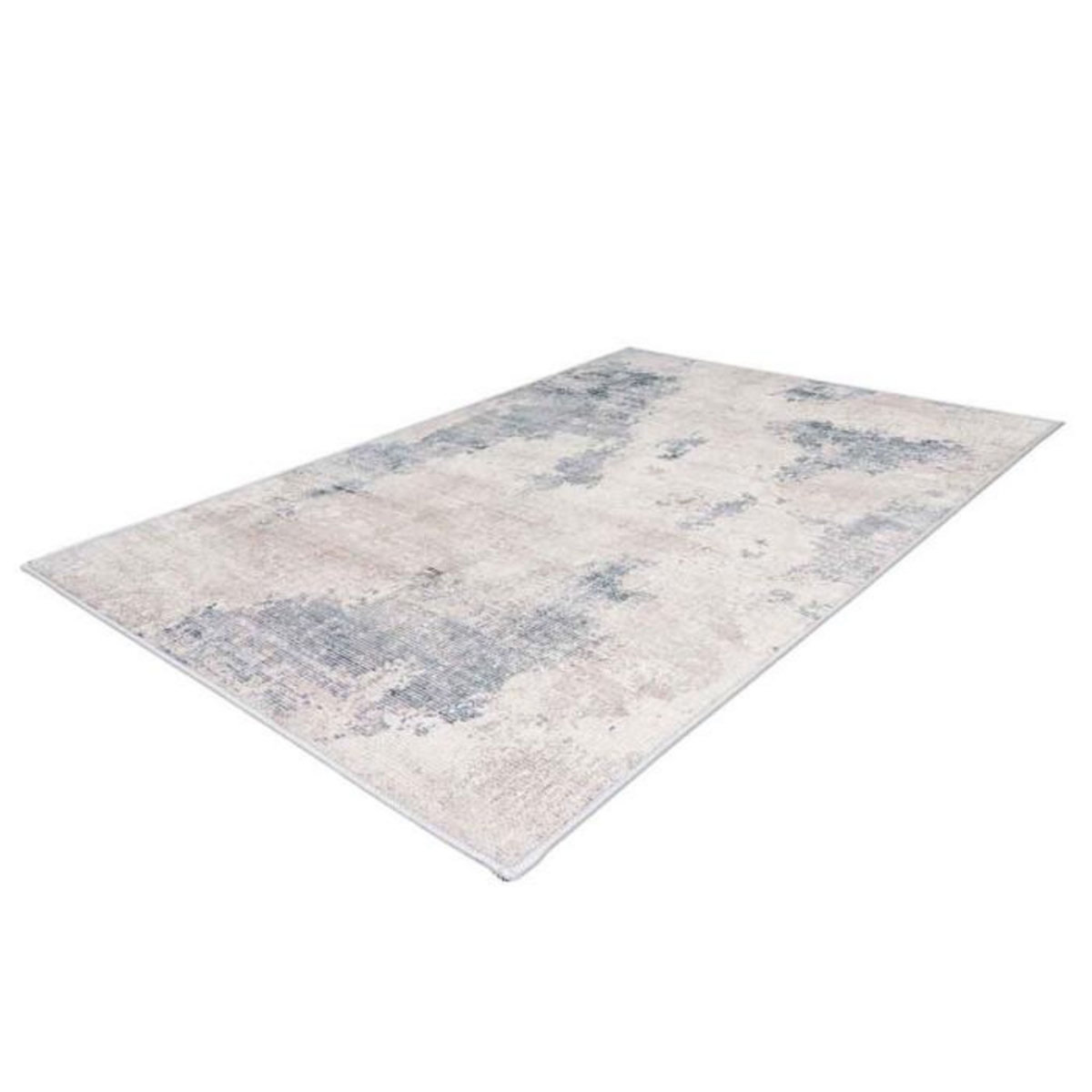 Paris Prix Tapis Déco Rectangulaire Tissé  Maika VI  Gris & Beige