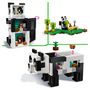 Voir la diapositive 5 : LEGO Minecraft 21245 Le refuge panda, Jouet de Maison Amovible, avec Figurines Animaux et Squelette
