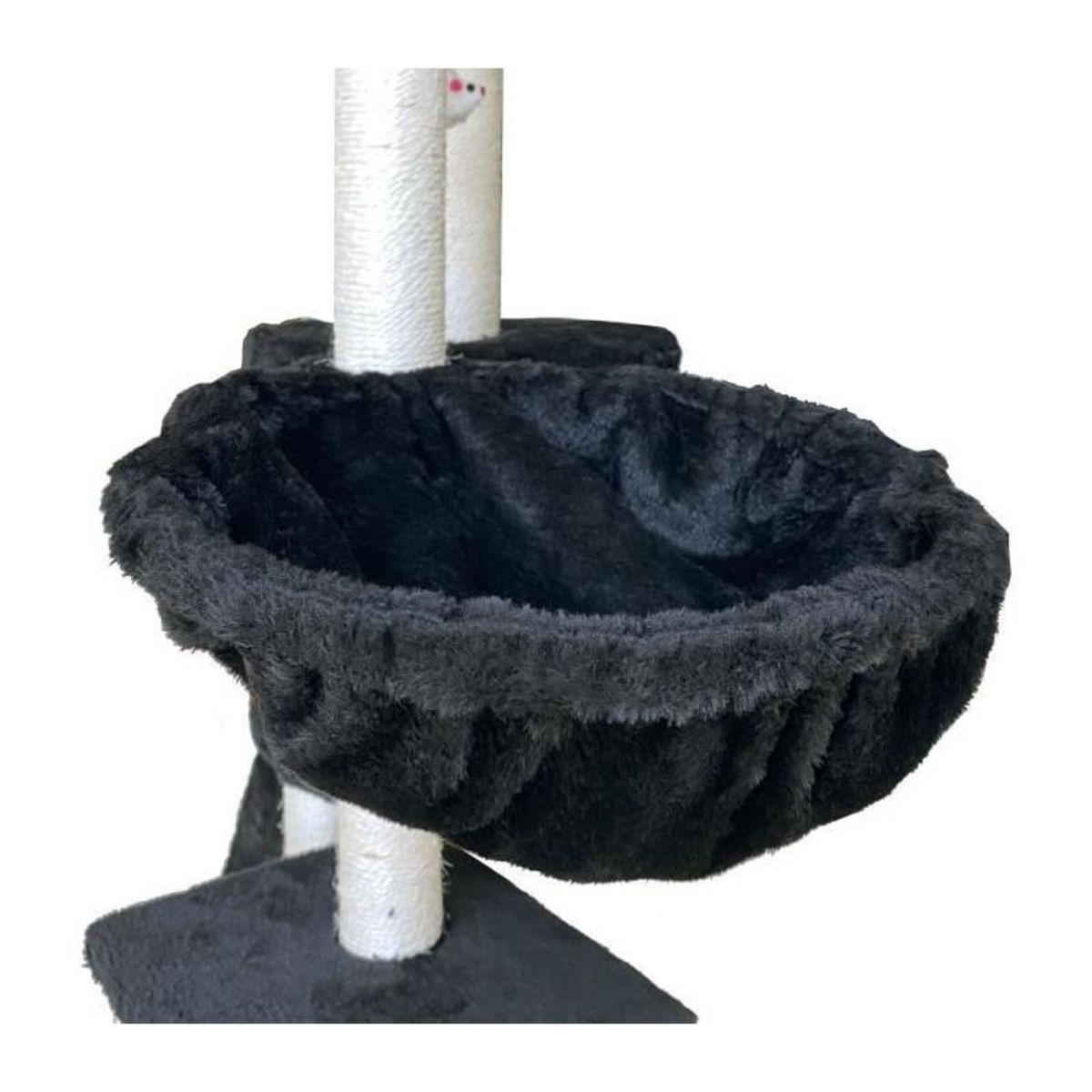 GENERIQUE JIPSY - Arbre a chat - 79 x 34 x 138 cm - Noir