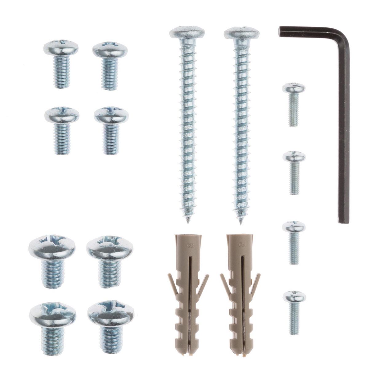 tectake Support mural TV 17 - 37  orientable et inclinable