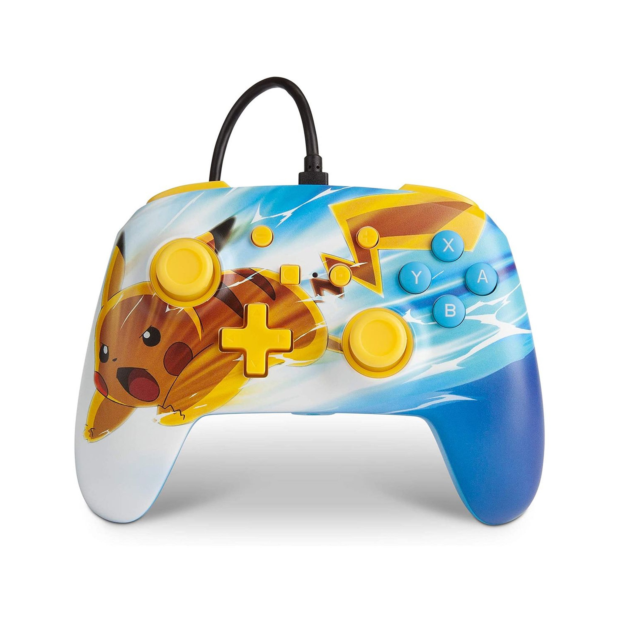 Voir la diapositive 1 : POWER A Manette Filaire Pikachu Pokémon Nintendo Switch