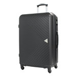 Alistair Valise grande taille Alistair - Collection Iron - 4 roues - ABS ultra résistant. Coloris disponibles : Noir, Beige, Violet, Bleu, Gris