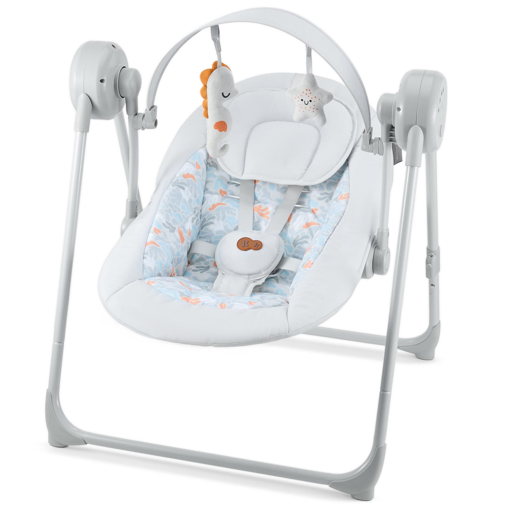 Voir la diapositive 5 : KINDERKRAFT Balancelle transat électrique pour bébé