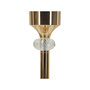 Voir la diapositive 5 : Paris Prix Lampadaire Design  Gipsy  160cm Or & Blanc