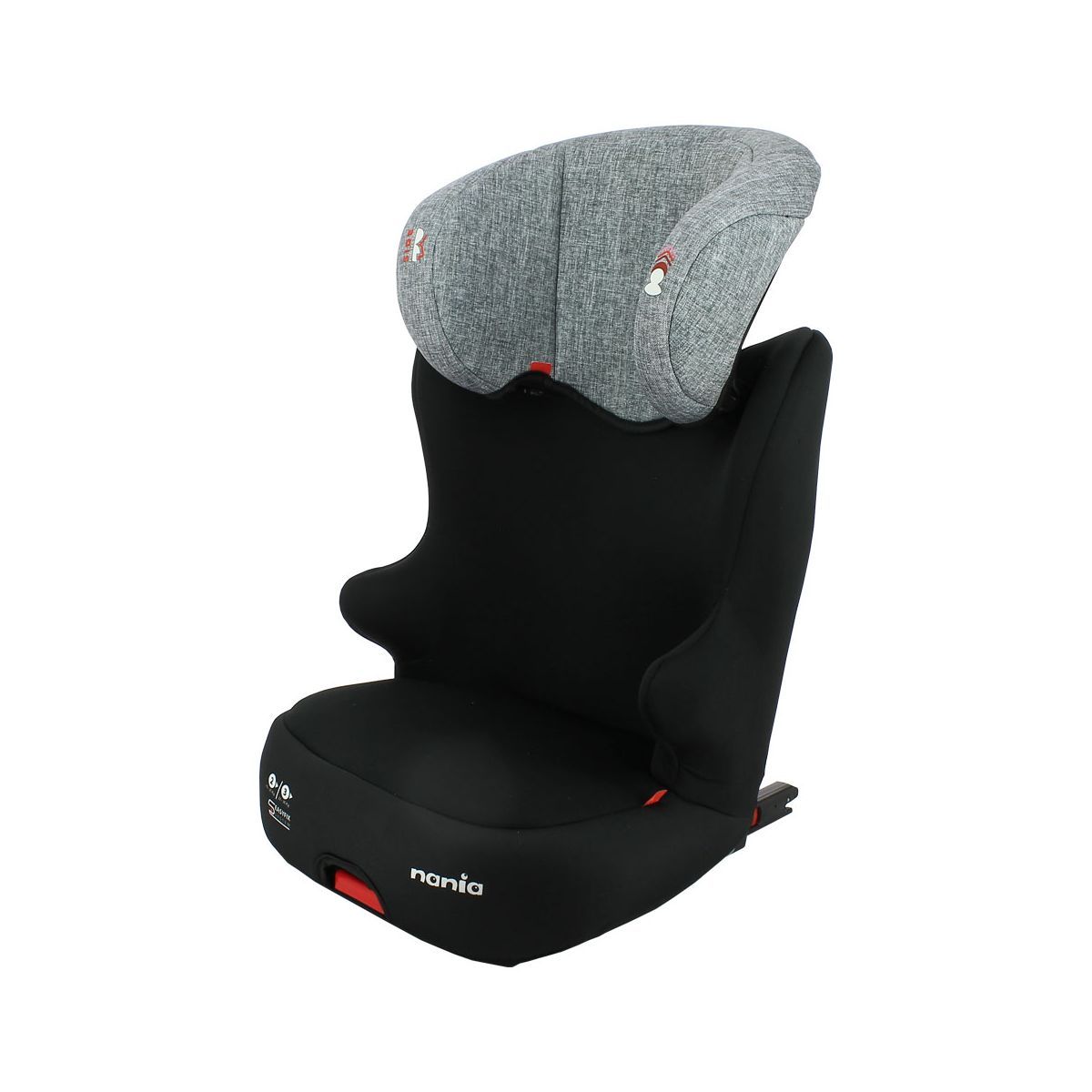 NANIA Rehausseur groupe 2/3 STARTER EASYFIX - Nania Silver