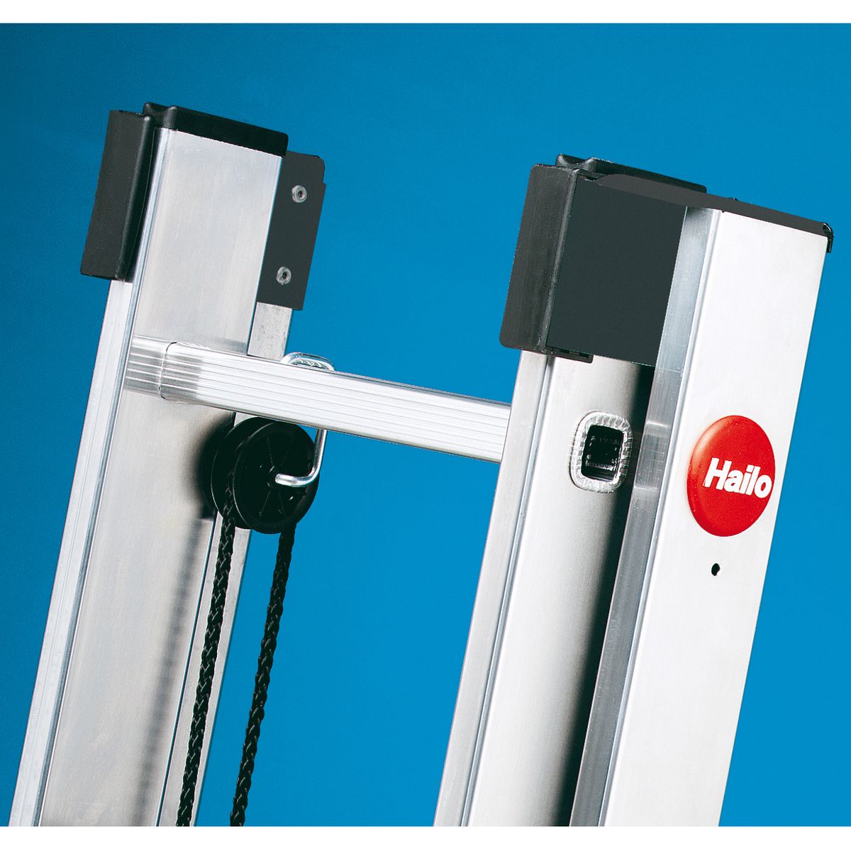 HAILO Echelle coulissante à corde 2x18 échelonns
