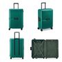 Voir la diapositive 3 : Delsey Lot 3 valises rigides Securitech Stone dont 1 cabine Polypropylène TSA