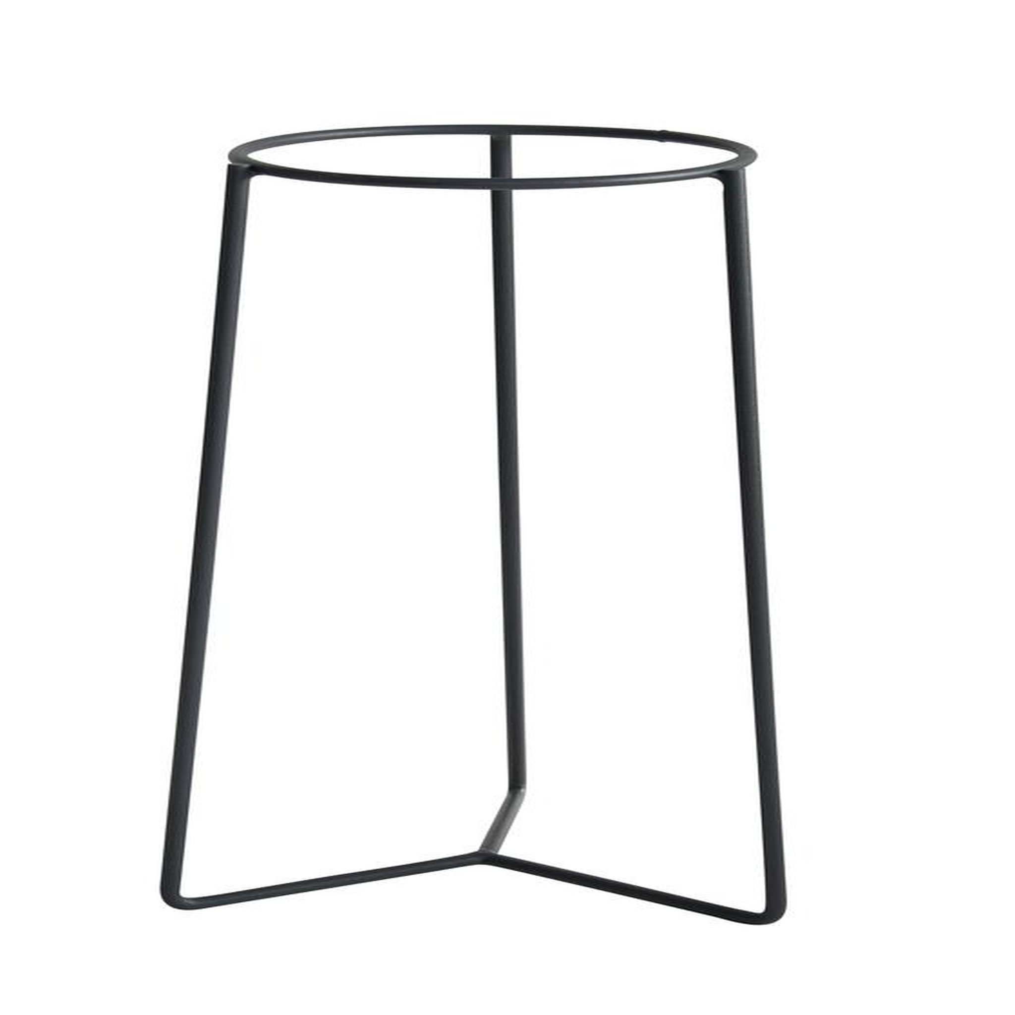 CENTRALE BRICO Tripode pour pot anthracite - 58x21,5 cm - acier époxy
