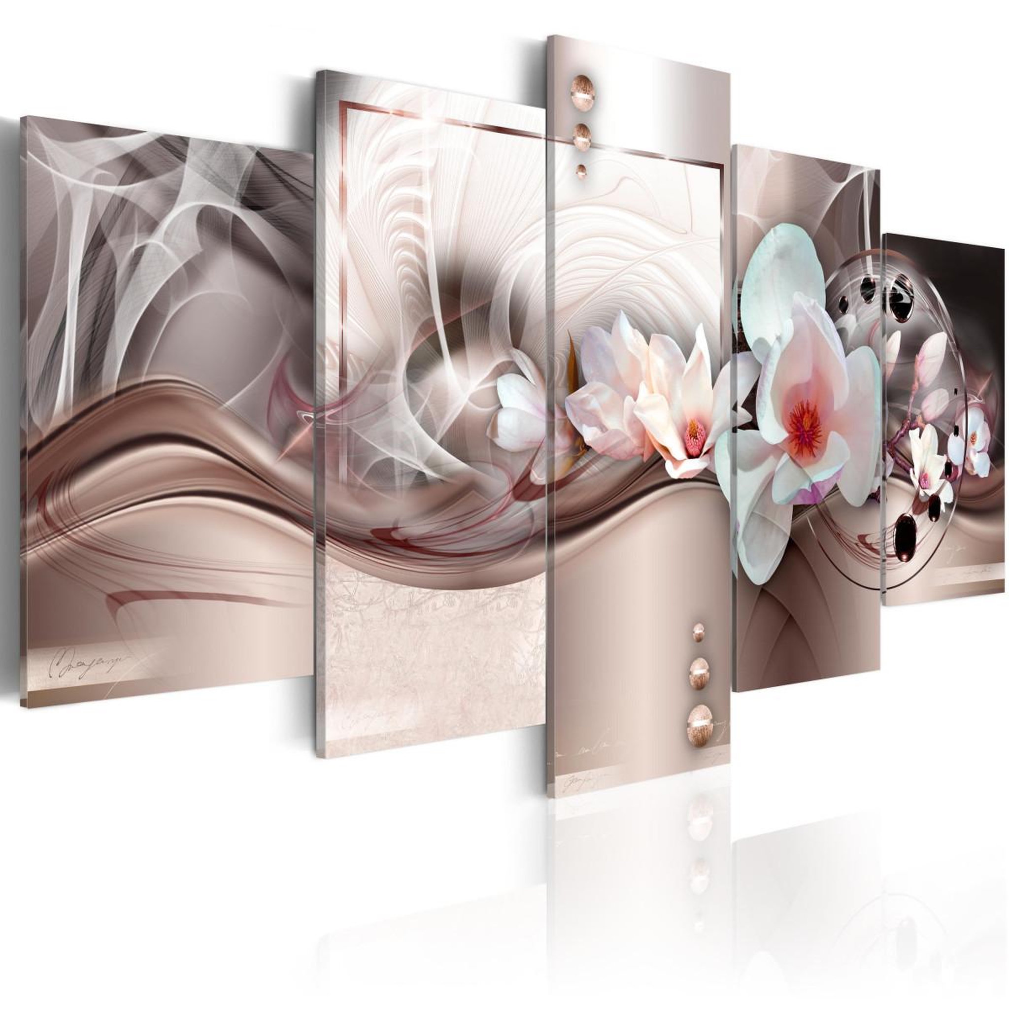 Voir la diapositive 1 : Paris Prix Tableau Imprimé  Pink Mystery