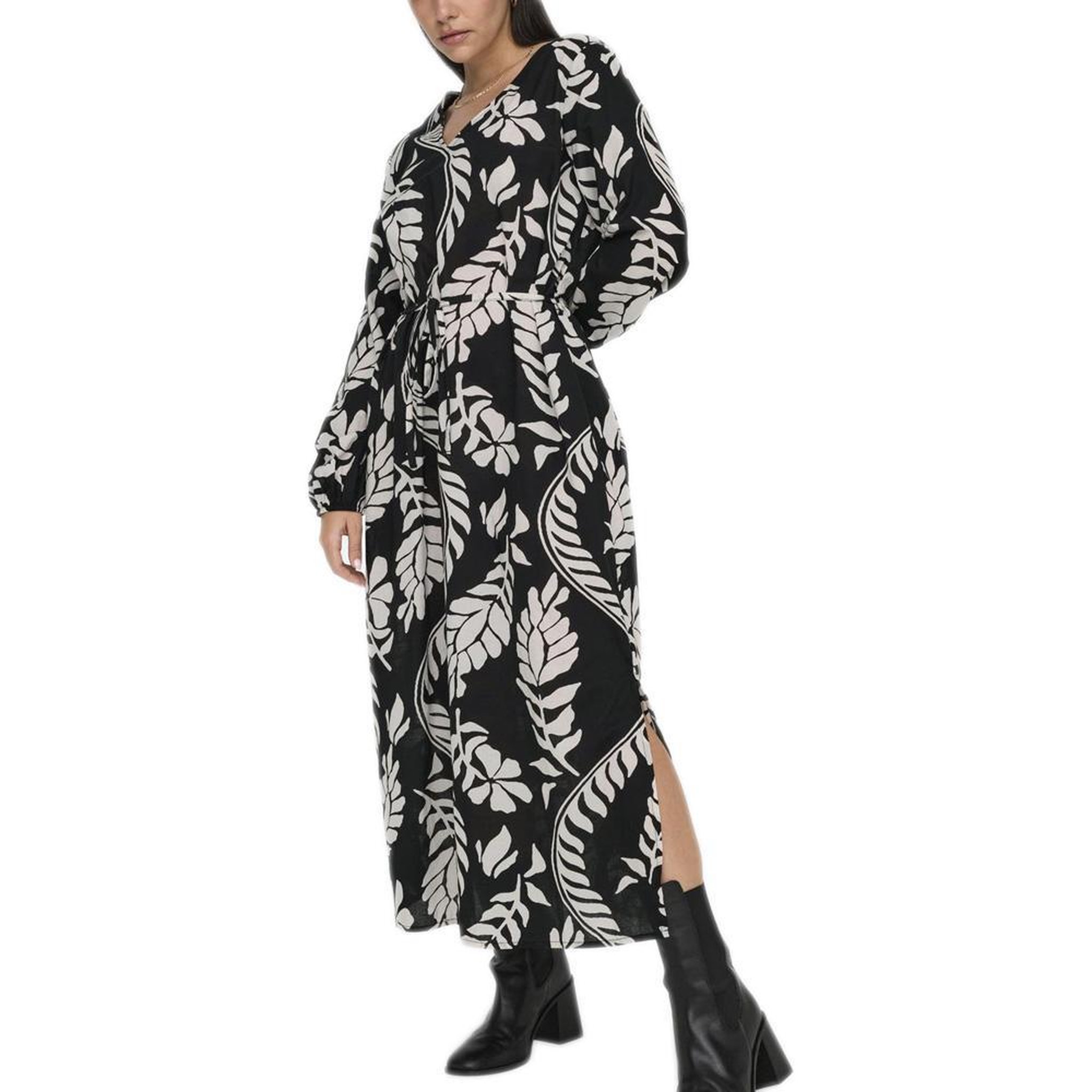 Voir la diapositive 1 : Only Robe Blanche/Noir Femme Only Anna