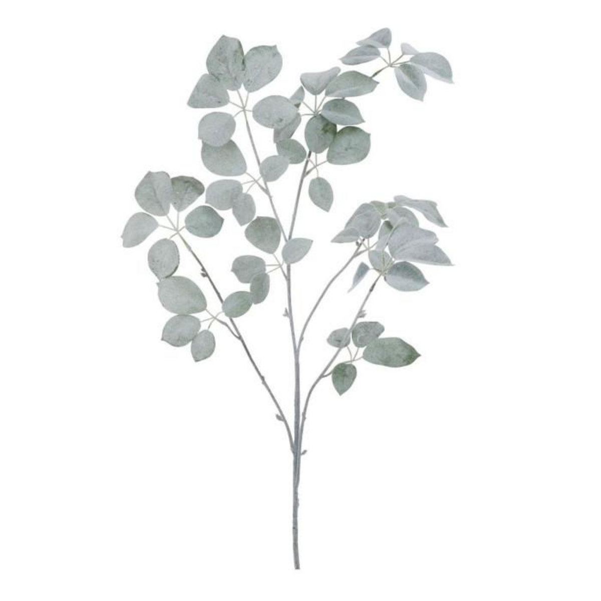 Paris Prix Branche Artificielle Floquée  Schefflera  120cm Vert