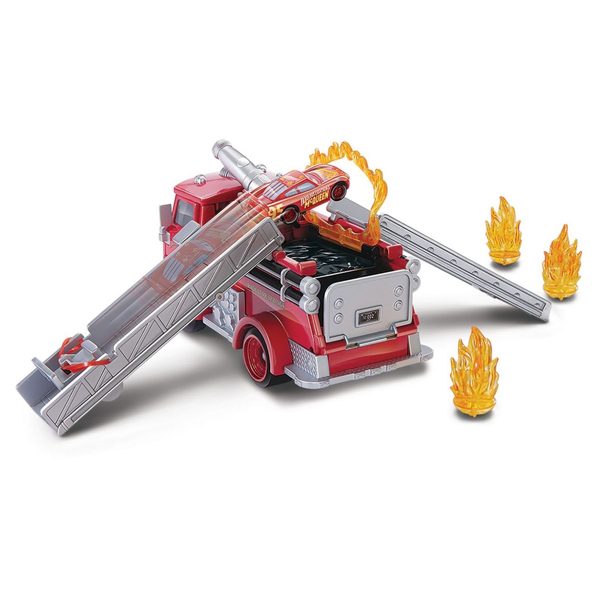CARS Mattel Cascade et éclaboussures avec Red - Cars