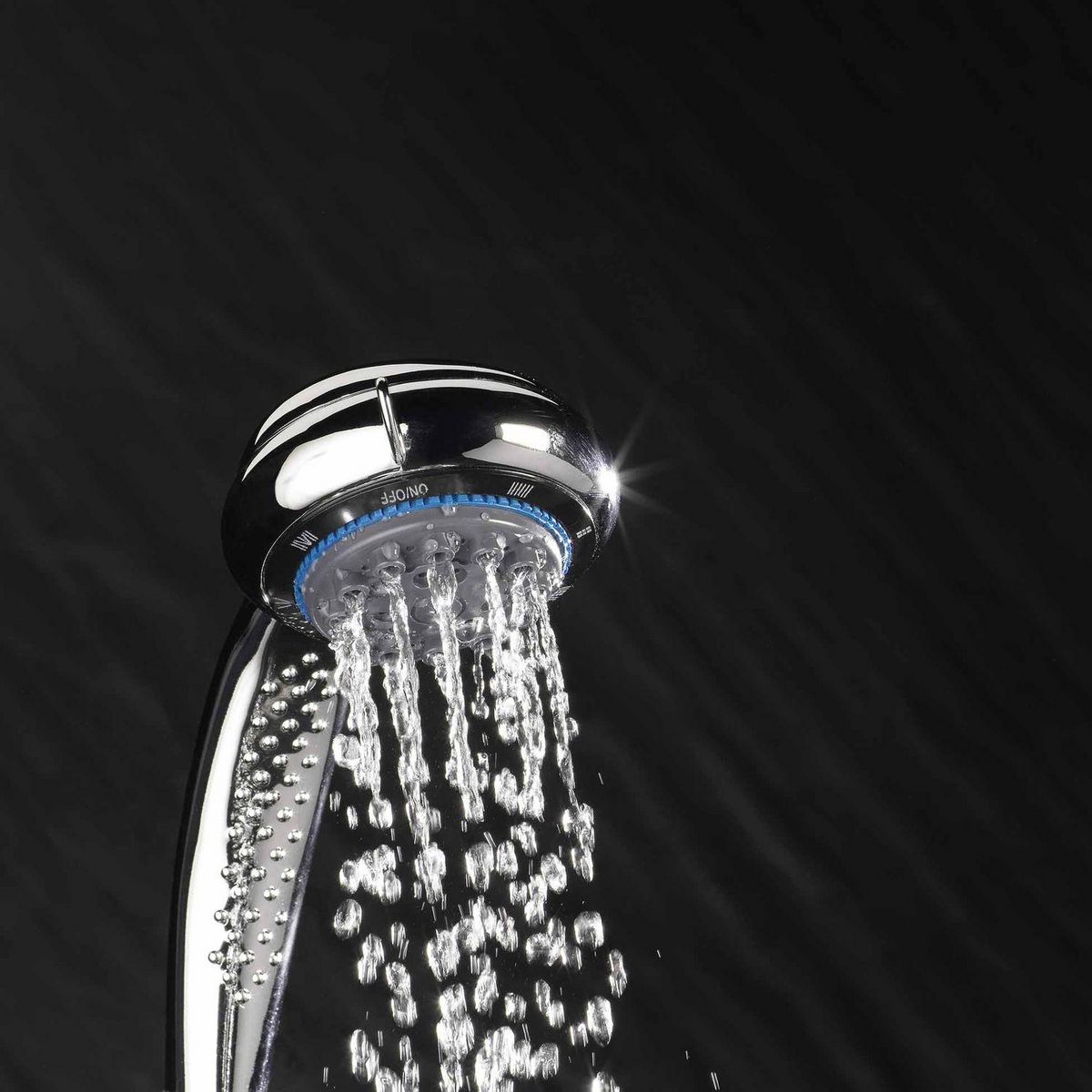 Douceur d'Intérieur Pommeau de douche 8 jets - Chromé