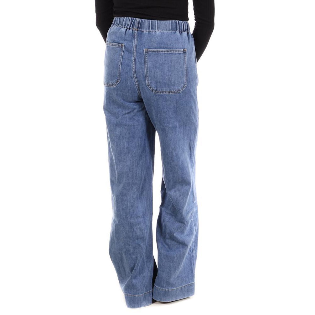 MONDAY PREMIUM Jean Loose Bleu Femme Monday Premium 1825