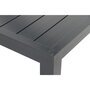 Table de jardin 150X90cm aluminium gris anthracite VITTAL