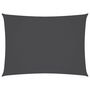 Voir la diapositive 2 : VIDAXL Voile de parasol tissu oxford rectangulaire 2,5x4,5m anthracite