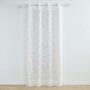 Voir la diapositive 1 : Paris Prix Rideau Voilage à Œillets  Karla  140x280cm Blanc