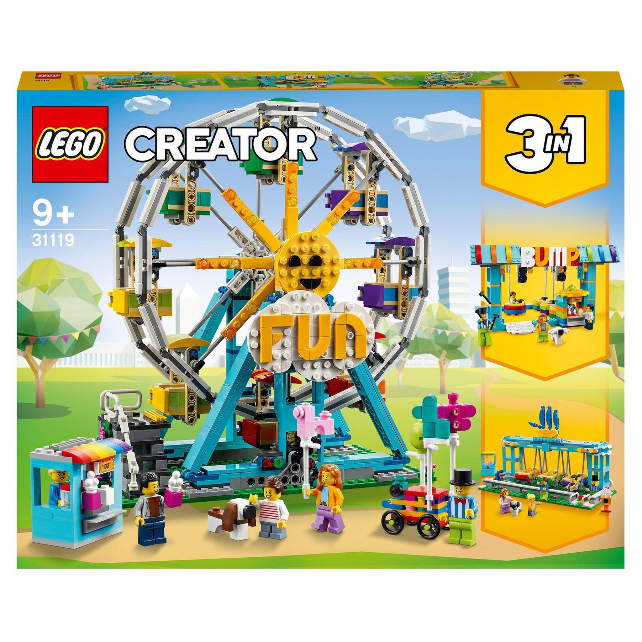 Voir la diapositive 1 : LEGO Creator - 31119 La grande roue