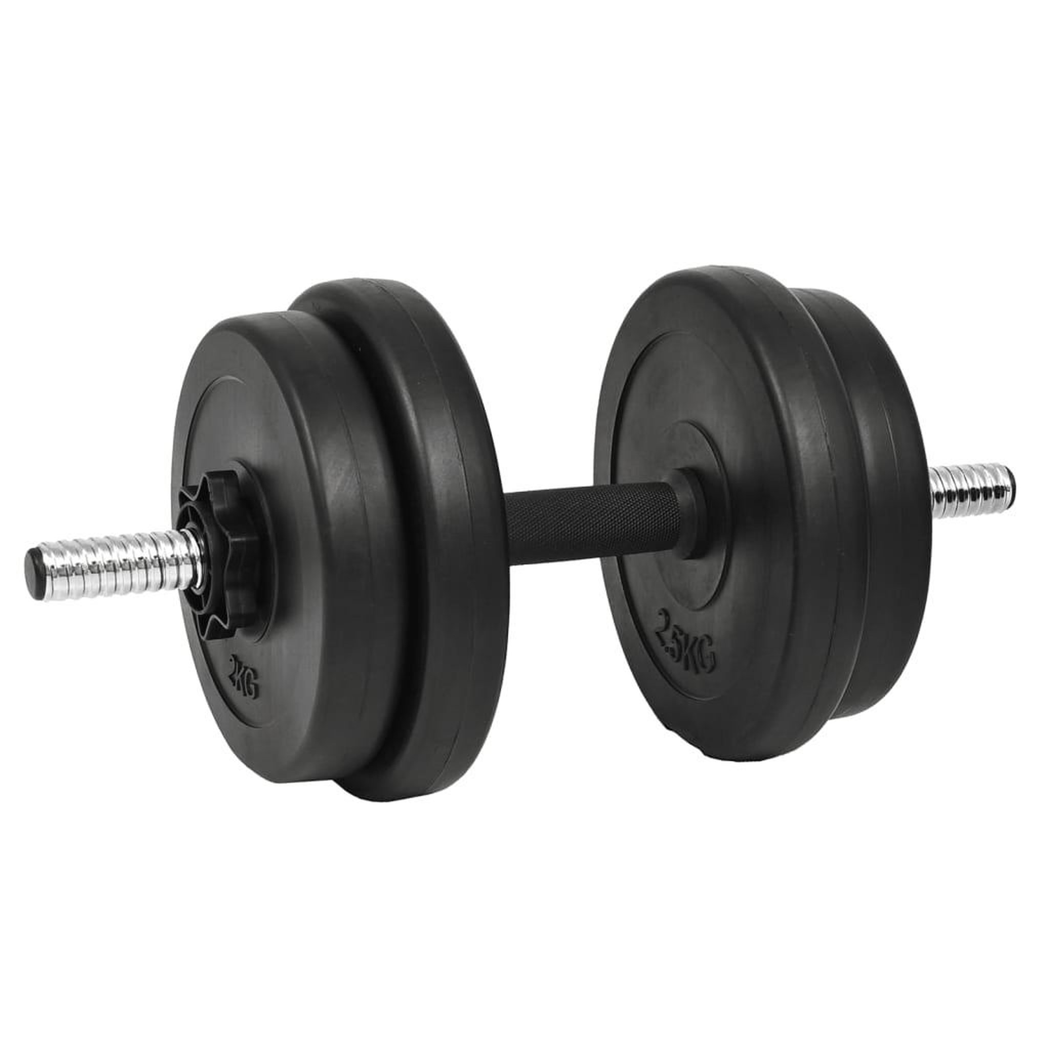 Voir la diapositive 5 : VIDAXL Haltere avec plaques 40 kg
