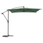 Voir la diapositive 2 : HESPERIDE Parasol déporté carré Manoa Olive - 2,5 x 2,5 m - Hespéride