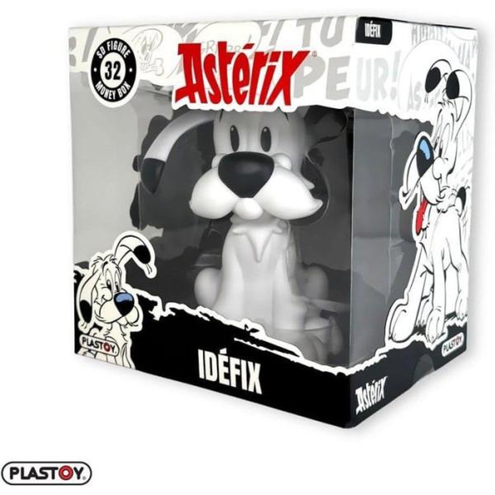 Plastoy Tirelire - PLASTOY - Astérix Idéfix - Plastique - 15 cm