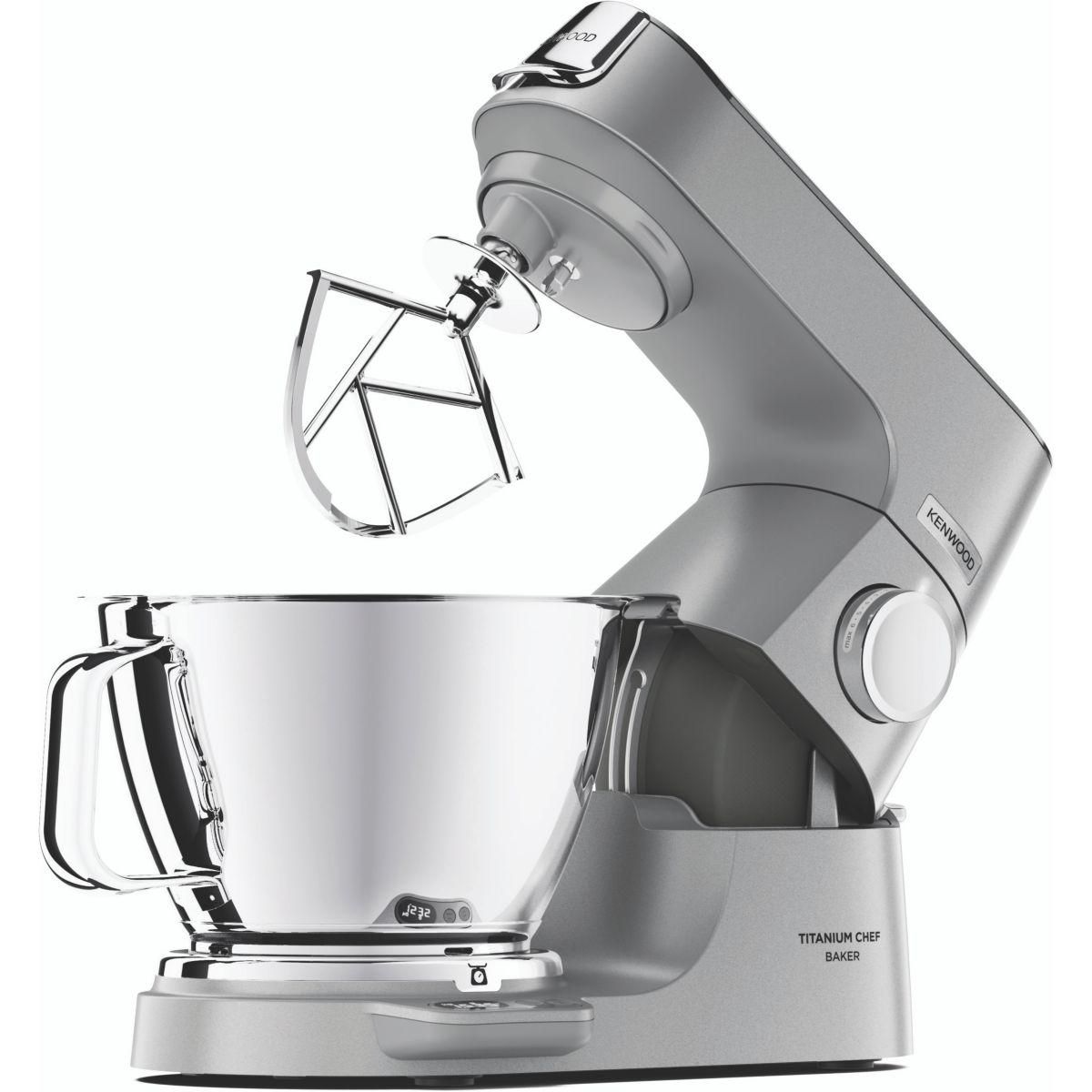 KENWOOD Robot pâtissier KVC85.314SI Titanium Chef Baker