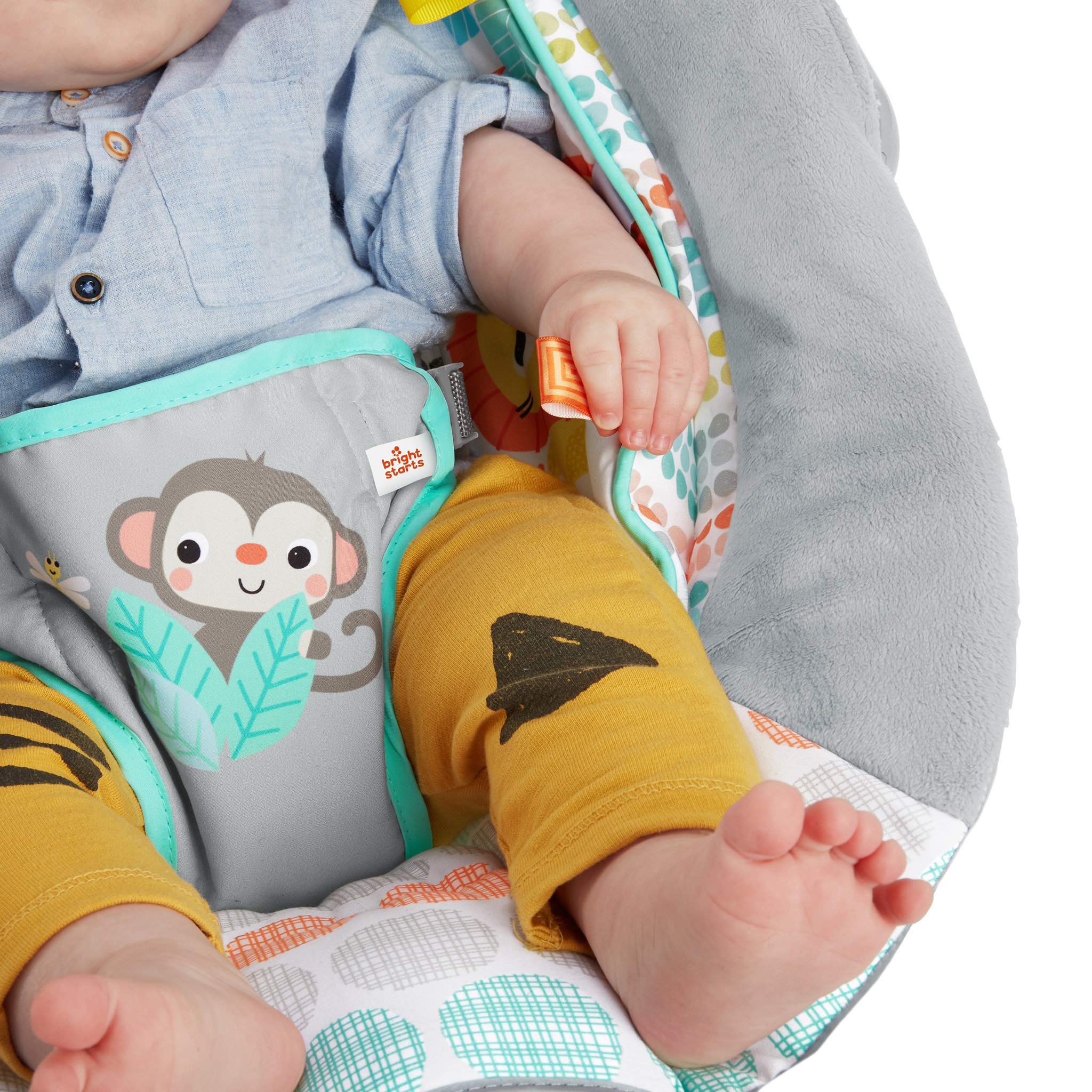 Voir la diapositive 4 : Bright Starts Transat bébé vibrant Whimsical Wild