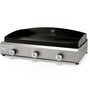 Voir la diapositive 1 : Le marquier Plancha gaz exclusive amalia 375 inox 3 brûleurs à poser, 75x40 cm