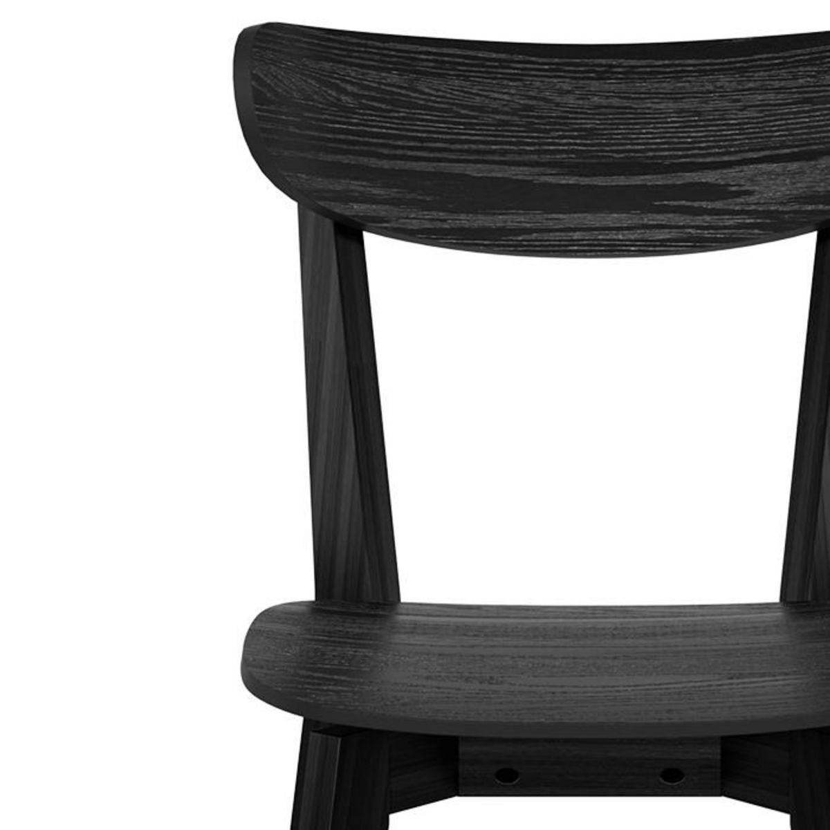 Rendez vous déco Lot de 2 chaises en bois clair - Tabata