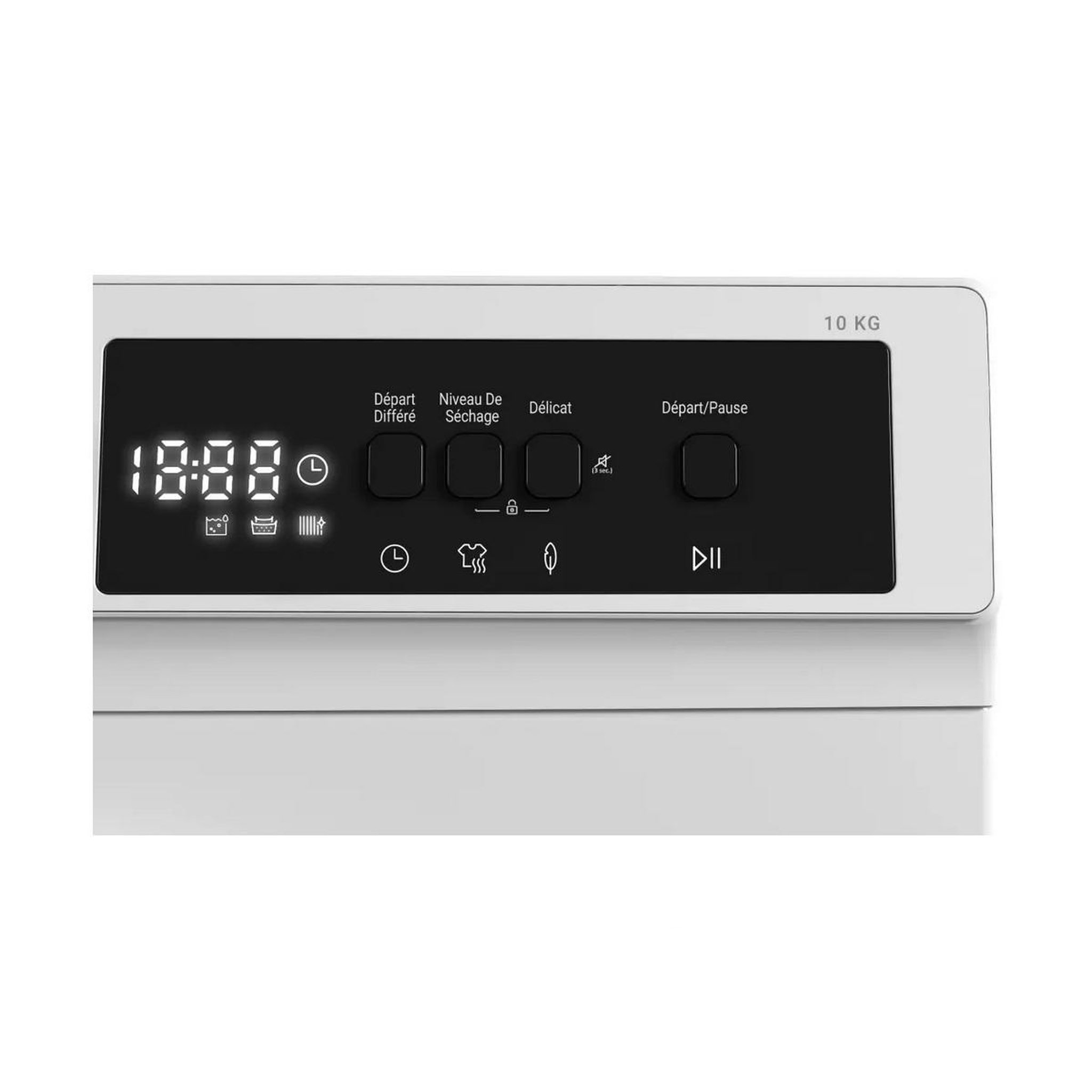 Voir la diapositive 6 : Daewoo Sèche-linge pompe à chaleur 60cm 10kg - tdb0gp1we0