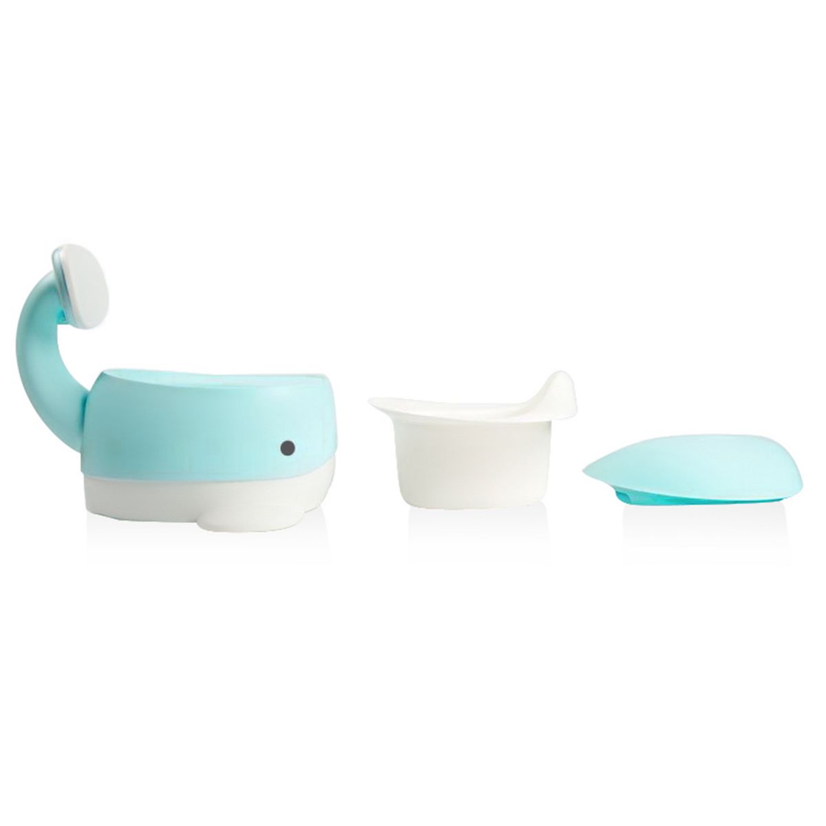BANINNI Pot amovible avec dossier baleine Potty Whale 