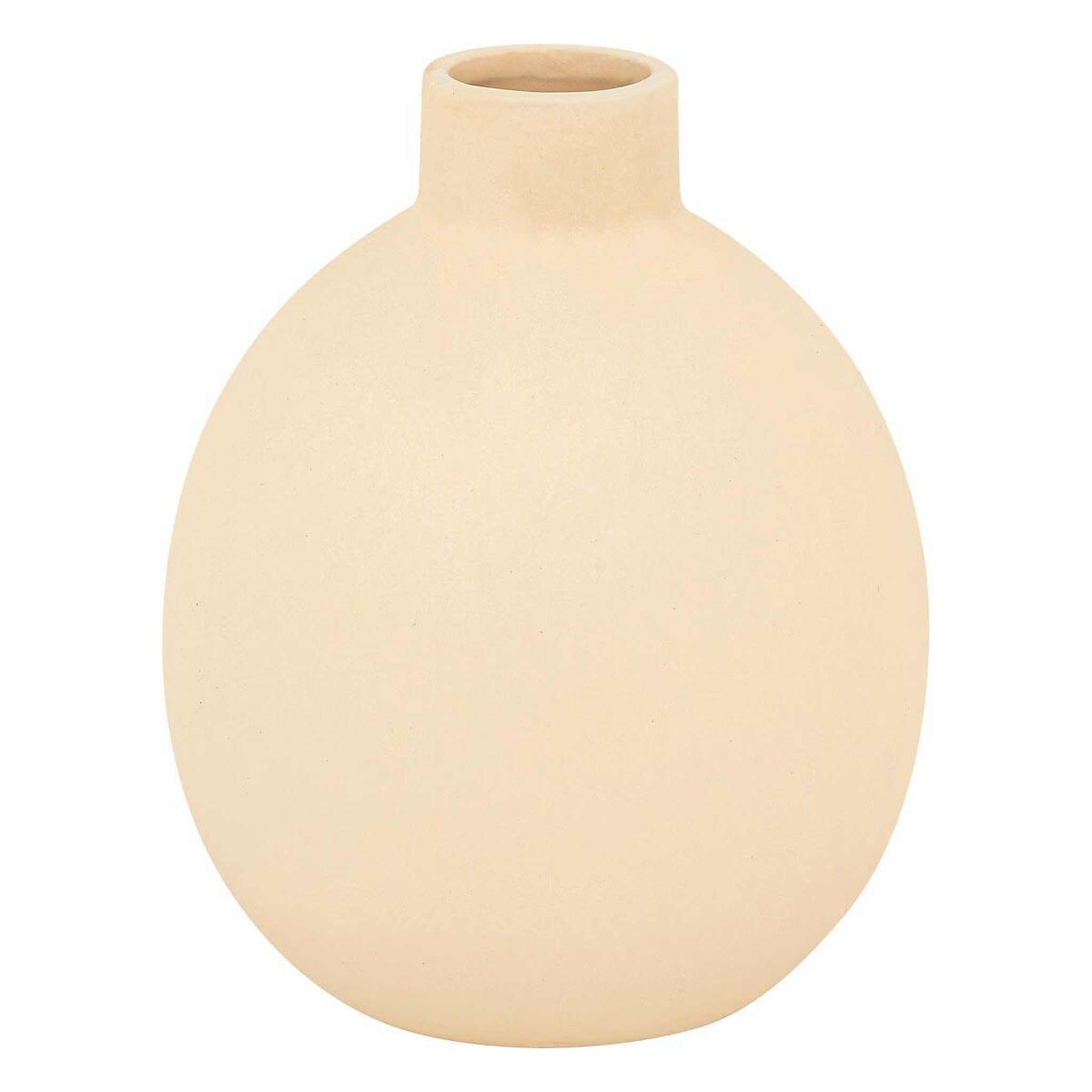 ATMOSPHERA Vase en dolomite  rily  18cm beige