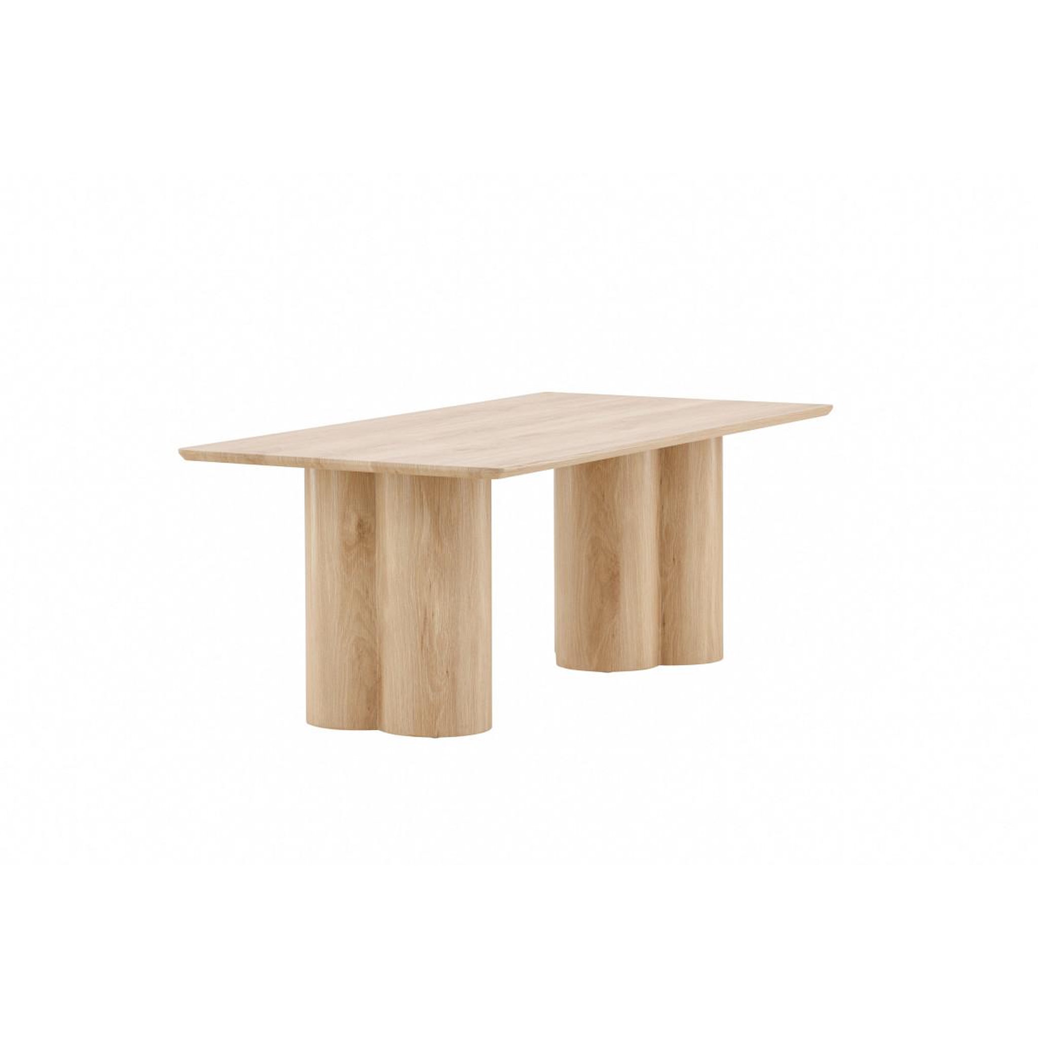 Voir la diapositive 4 : Paris Prix Table basse design  olivia  120cm naturel